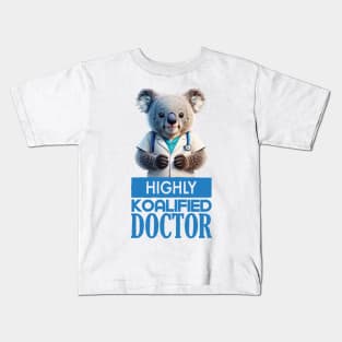 Just a Highly Koalified Doctor Koala Kids T-Shirt